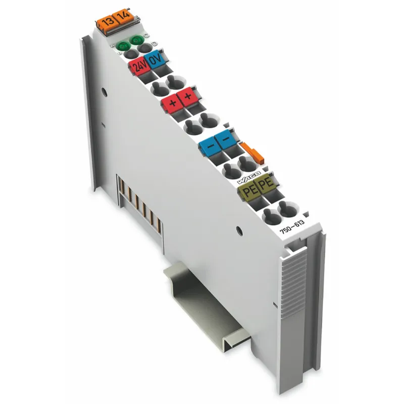 WAGO Potentialeinspeiseklemme 750-613 mit Busnetzgerät 24VDC