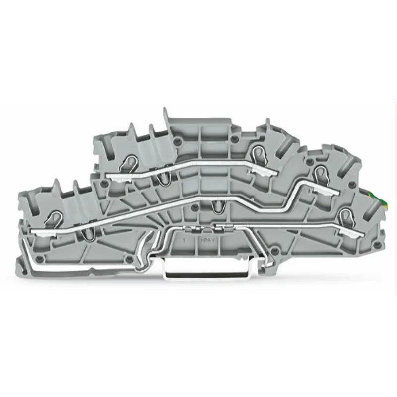 WAGO Installationsetagenklemme 2003-6645 TOPJOB S grau L/L/PE