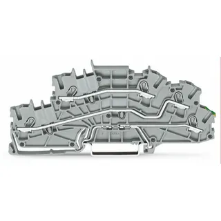 WAGO Installationsetagenklemme 2003-6645 TOPJOB S grau L/L/PE
