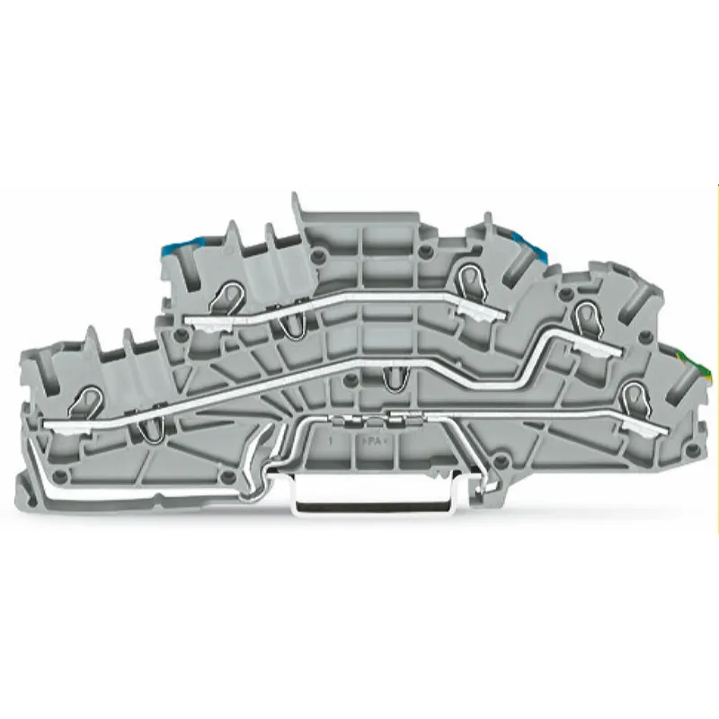 WAGO Installationsetagenklemme 2003-6646 TOPJOB S grau N/L/PE