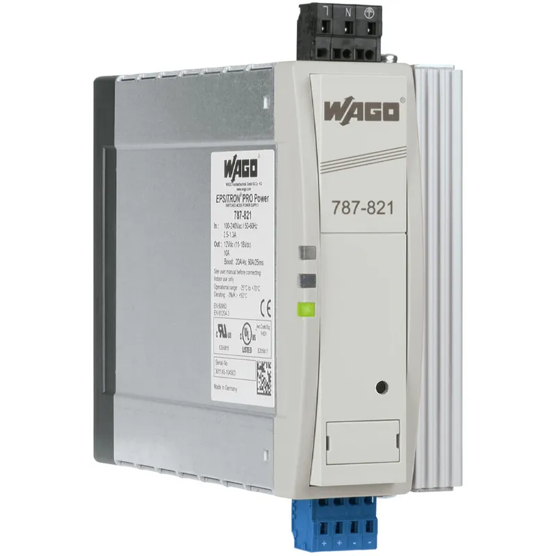 WAGO primär getaktete Stromversorgung 787-821 Epsitron PRO 230V / 12V 10A