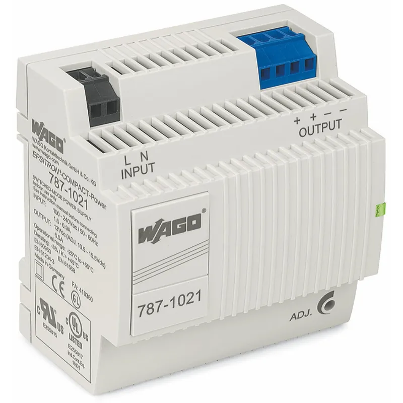 WAGO primär getaktete Stromversorgung 787-1021 Compact Power 12V 6,5A