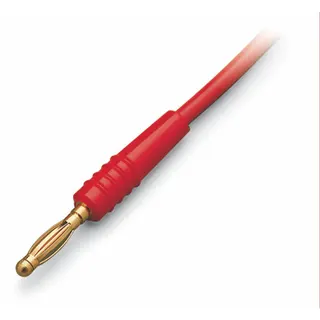 WAGO Prüfstecker 210-136 rot 2mm Länge 500mm