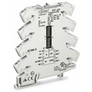 WAGO Trennverstärker 857-401 Softwarekonfiguration 24V DC