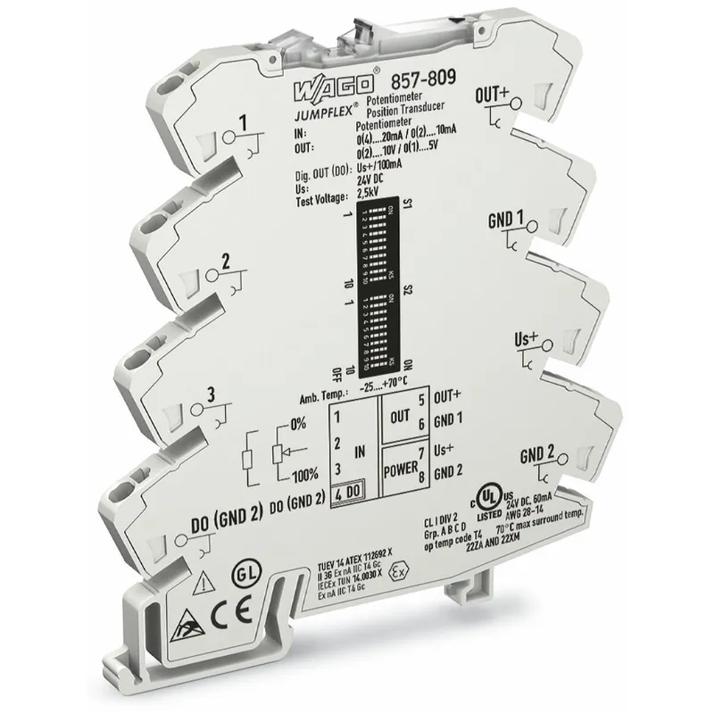 WAGO Positionsmessumformer 857-809 24V DC
