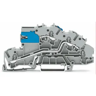 WAGO Etagenklemme 2003-7640 TOPJOB NT/L 2,5/4qmm grau