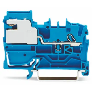 WAGO 1 Leiter N Trennklemme 2002-7114 2,5qmm blau