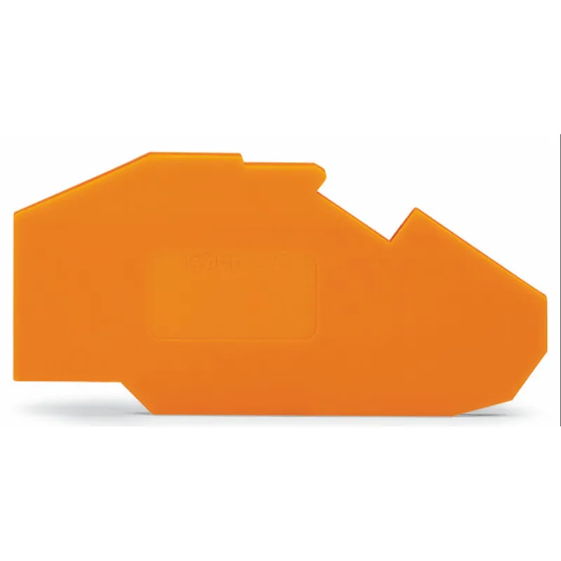 WAGO Abschlussplatte u. Zwischenplatte 780-317 orange