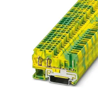 Phoenix Contact Zugfeder-Schutzleiterklemme ST 2,5-TWIN/ 1P-PE