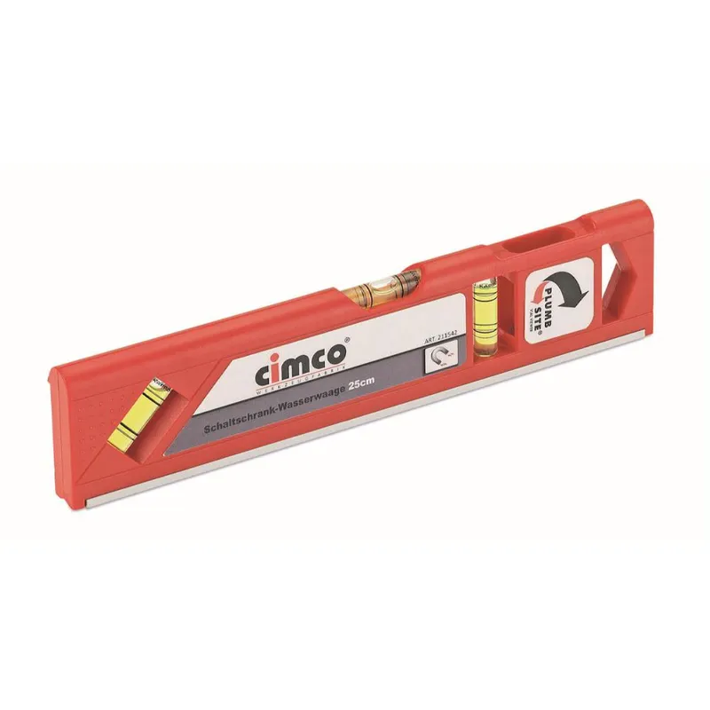 Cimco Schaltschrank-Wasserwaage 255x18x55 211542
