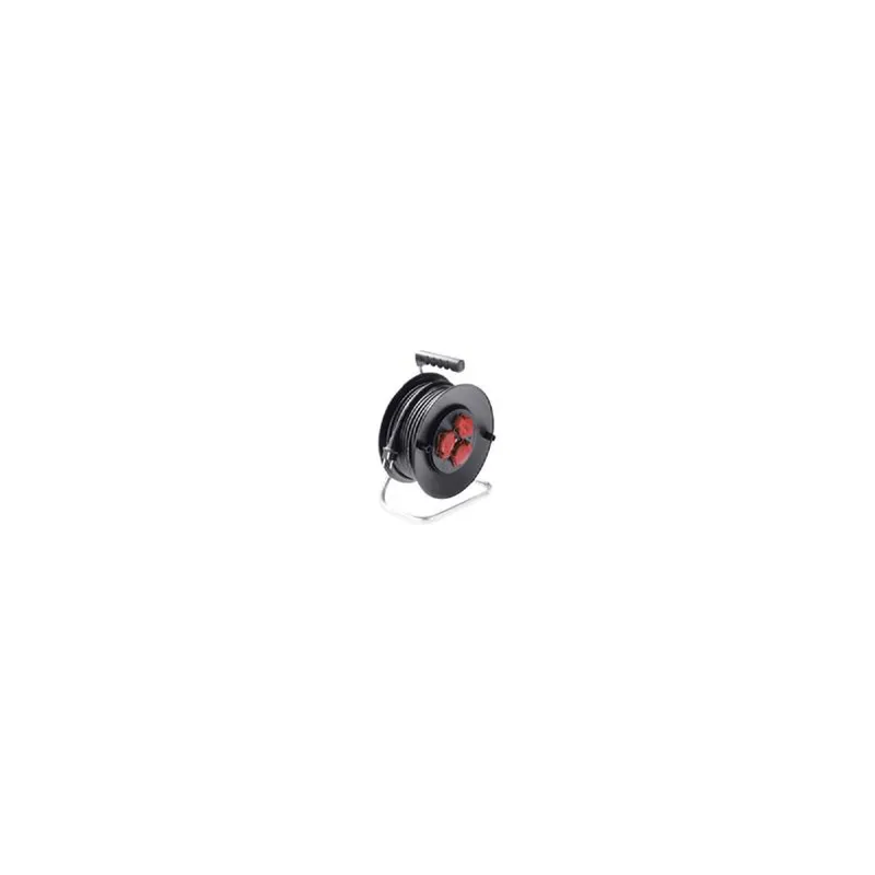 Bachmann Kabeltrommel 396.183 Kunststoff 3fach schwarz
