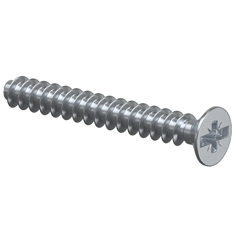 Kaiser Geräteschraube PlusMinus ?3,2x25mm gvz Pozidriv/Schlit 2472-25