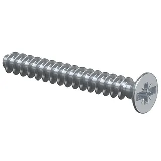 Kaiser Geräteschraube PlusMinus ?3,2x25mm gvz Pozidriv/Schlit 2472-25
