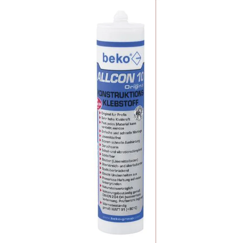 BEKO Konstruktionsklebstoff Allcon 10, 310ml Kartusche (MHD)