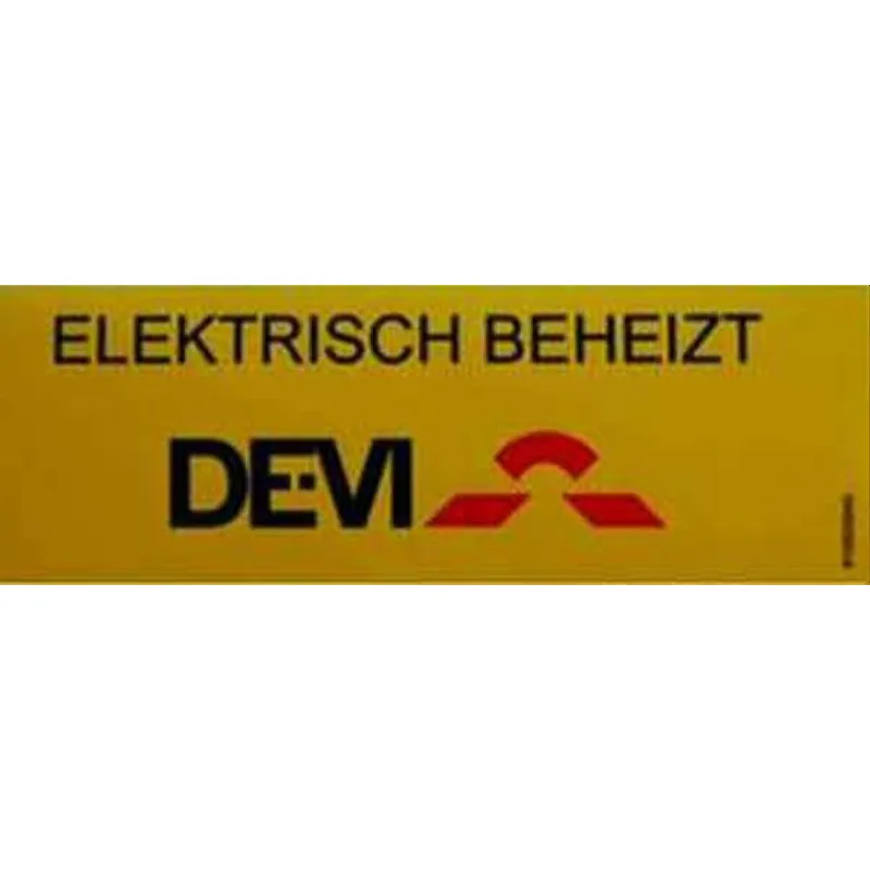 DEVI Kennzeichenaufkleber 19805845 19805845