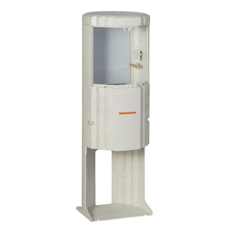 ABN Braun Freiluftsäule SL115P FB1BH2 H: 1150mm 1fach.schl. SL115P