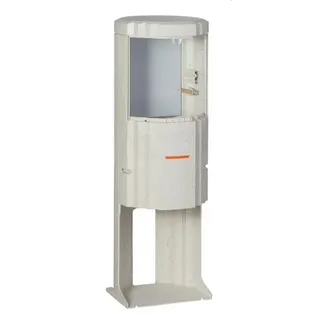 ABN Braun Freiluftsäule SL115P FB1BH2 H: 1150mm 1fach.schl. SL115P