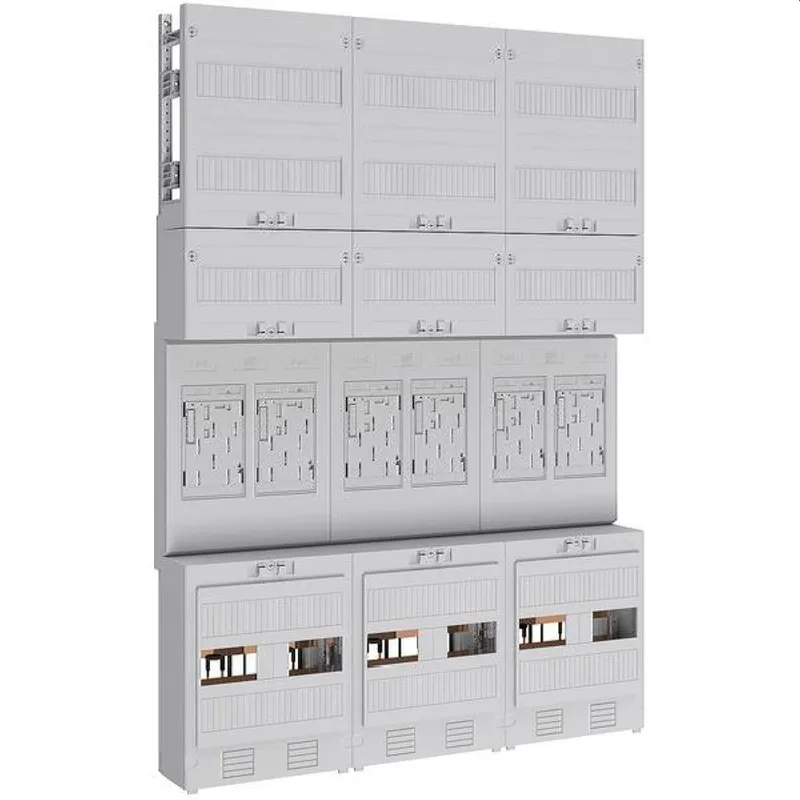 ABN Braun Zählerplatz eHZ 6Z mit Klemmstein 5polig EZ37160