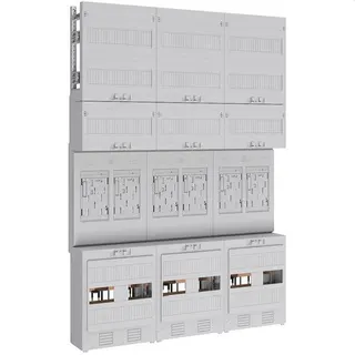 ABN Braun Zählerplatz eHZ 6Z mit Klemmstein 5polig EZ37160