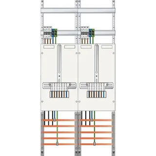 ABN Braun Zählerplatz 3Pkt 2Z sperrbares HS/ZSK 5p. 500x1050mm Z27620