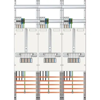 ABN Braun Zählerplatz 3Pkt 3Z sperrbares HS/ZSK 5p. 750x1050mm Z37630