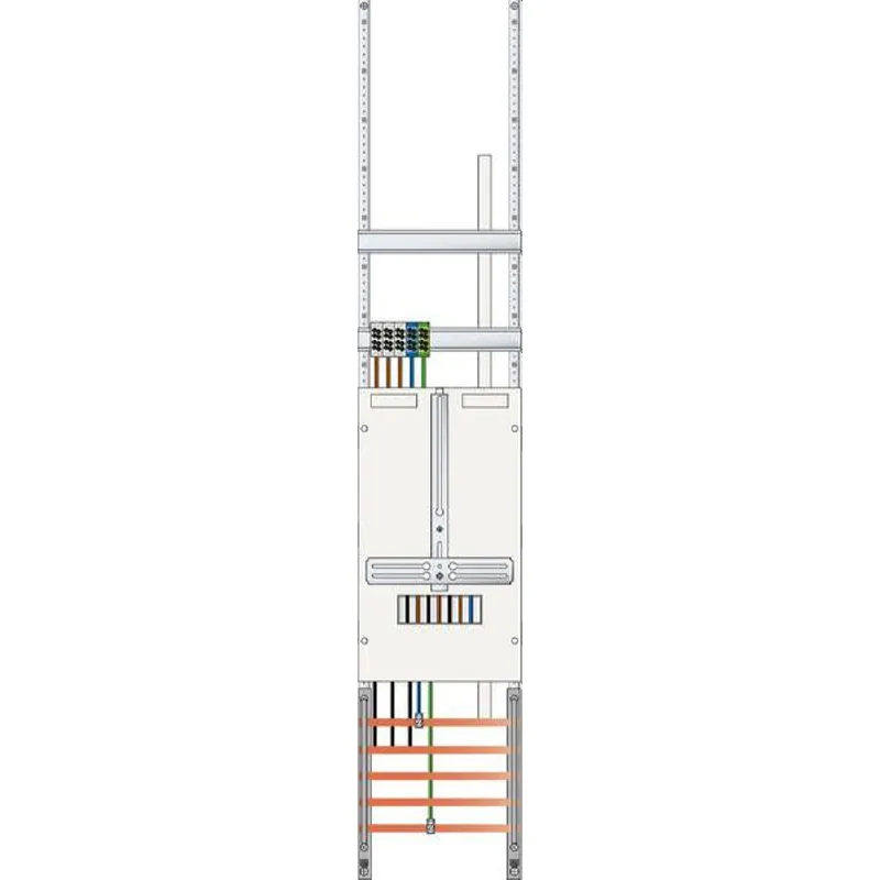 ABN Braun Zählerplatz 3Pkt 1Z ohne VTR 5polig 250x1350mm ZV19710