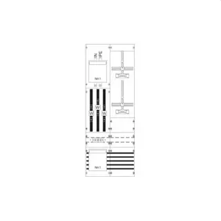 ABB Striebel & John Mess- und Wandlerfeld KA4203 komplett H5/B2 2CPX033813R9999