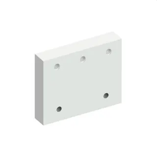 ABB Striebel & John Isolierplatte ZX148 für Sammelschienenenden 2CPX044018R9999