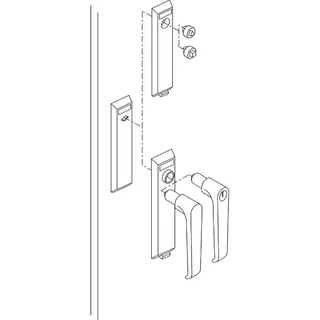 Schneider Electric Schloss DB 3mm Geh. Spacial S3X verchr. Zamak NSYSTDNCSX