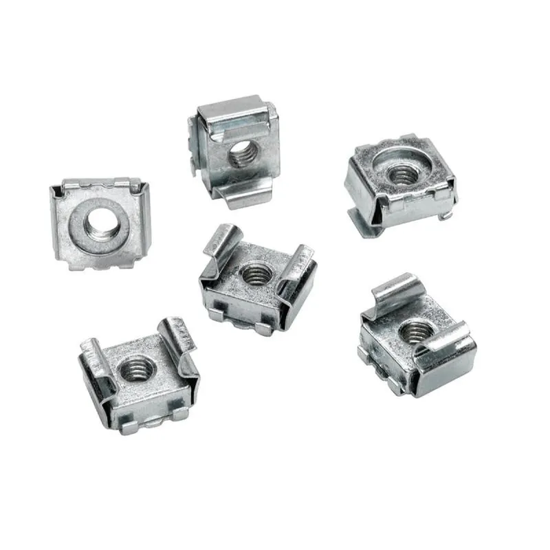 Schneider Electric Set 50 Käfigmuttern M6 f. Vierkant 12 NSYGFR12M65