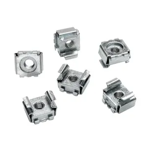 Schneider Electric Set 50 Käfigmuttern M6 f. Vierkant 12 NSYGFR12M65