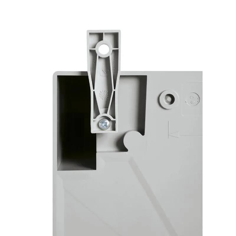 Schneider Electric Wandlaschensatz 7035 Kunstst. PLM32 NSYPFPLM32G