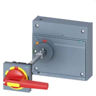 Siemens Türkupplungsdrehantrieb Not-Aus IEC IP65 mit Türverriegelung 3VA9687-0FK25