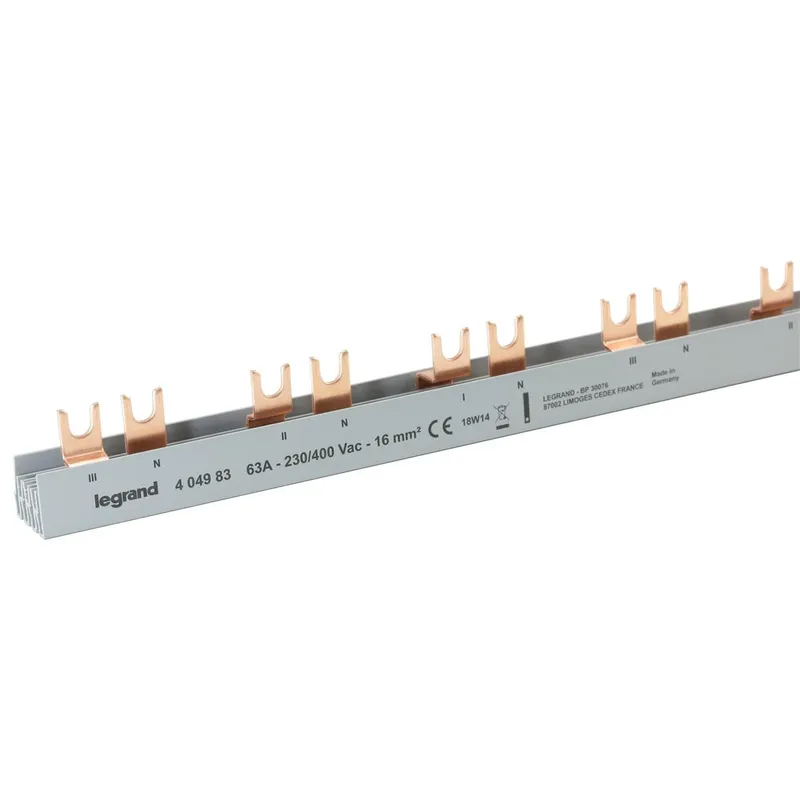 Legrand Kammschiene für AFDD mit FI/LS 3P+N 16mm? 1 Meter