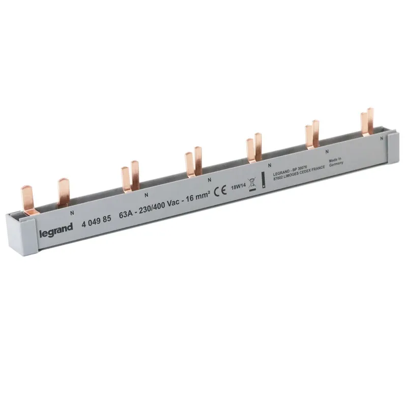 Legrand Kammschiene für 1FI2POL m. 5AFDD mit LS 16mm 1 Meter