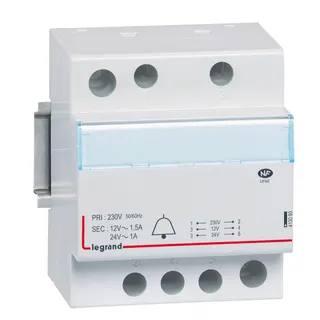 Legrand Klingeltransformator 413093 24/12V 1/1,5A