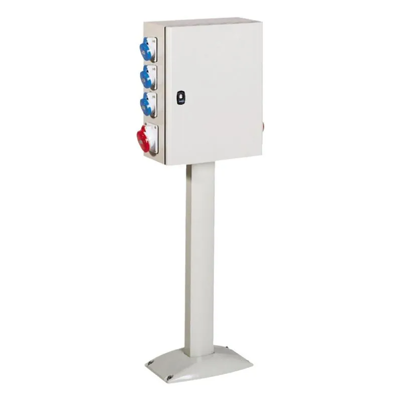 Schneider Electric Montagesockel f. Gehäuse Spacial S3D RAL7035. H800m. NSYCOCN80