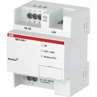 ABB Energieverbrauchszähler QA/S4.64.1 Modbus RTU 64 TN REG, 2CDG110229R0011