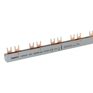 Legrand Kammschiene für AFDD mit FI/LS 1P+N 16mm? 1 Meter