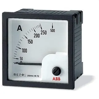 ABB Amperemeter AMT1-A1-1/72 Schaltschranktürmontage