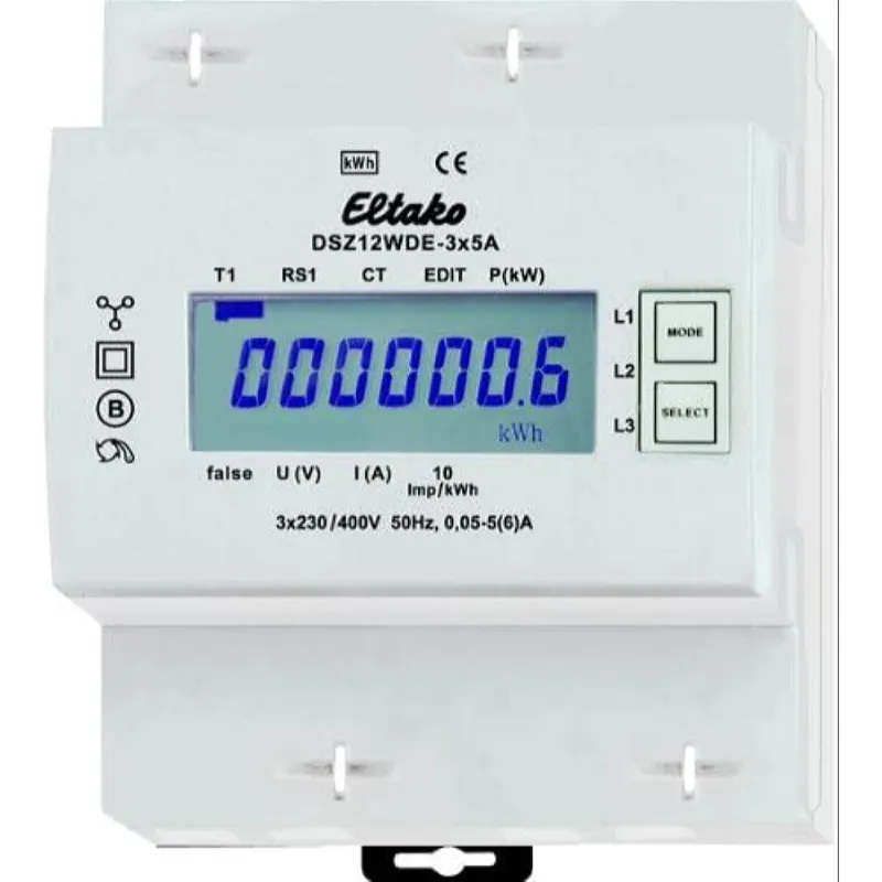 Eltako Drehstromzähler elektronisch DSZ15DE-3x80A ohne Zulassung