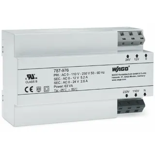 WAGO Transformator 63VA