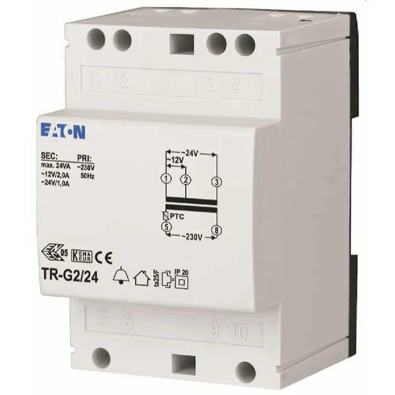 EATON Electric Transformator TR-G2/24 12V/24V 2A/1A