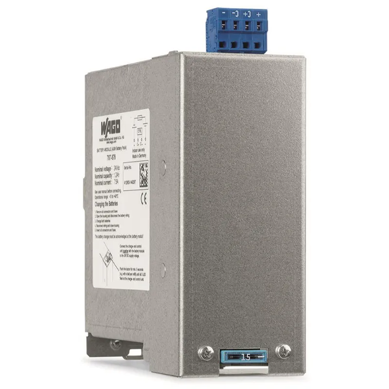 WAGO Akku Modul 787-876 Beligel 24VDC 1,2Ah