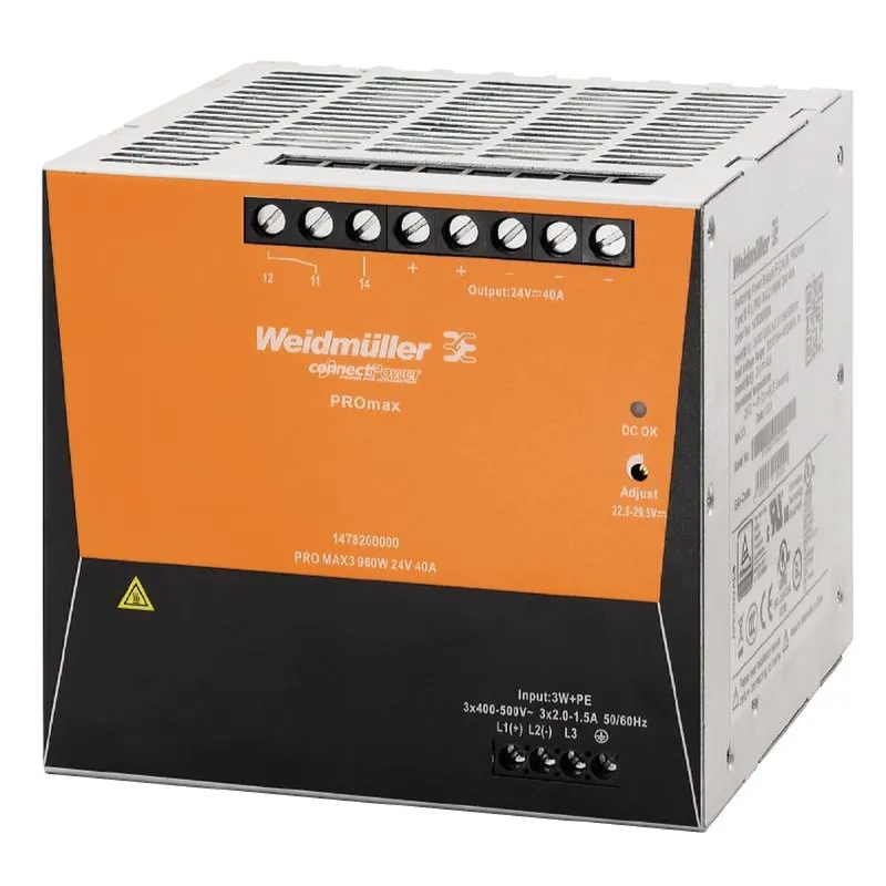 Weidmüller Stromversorgung PRO MAX3 960W 24V 40A 1478200000 1 STK