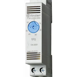 Finder Vari-Thermostat 7T.81.0.000.2303 für Schaltschrank 1 STK