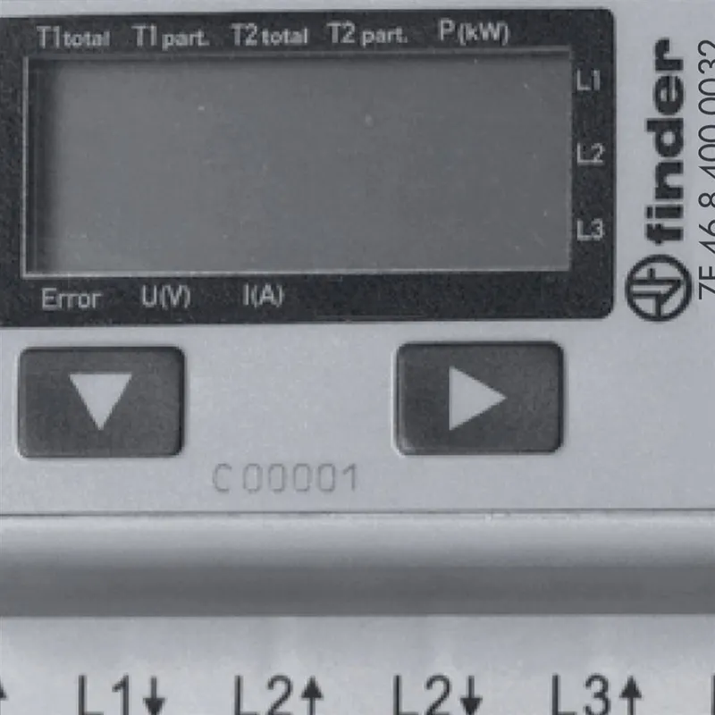 Finder Wirkstromzähler 7E.46.8.400.0032 10(65) LCD-MBUS-MID 1 STK