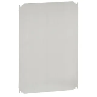 Legrand Montageplatte 36049 Silbergrau