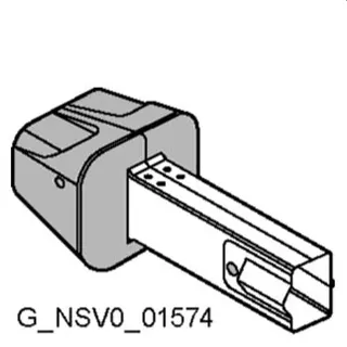 Siemens Handhabe mit Sichtblende 8UC7120-3BD