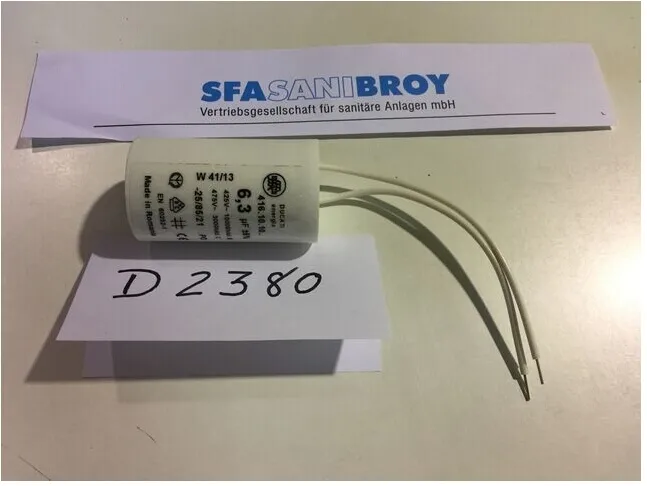 SFA Kondensator 6.3 Micro F für SaniDouche